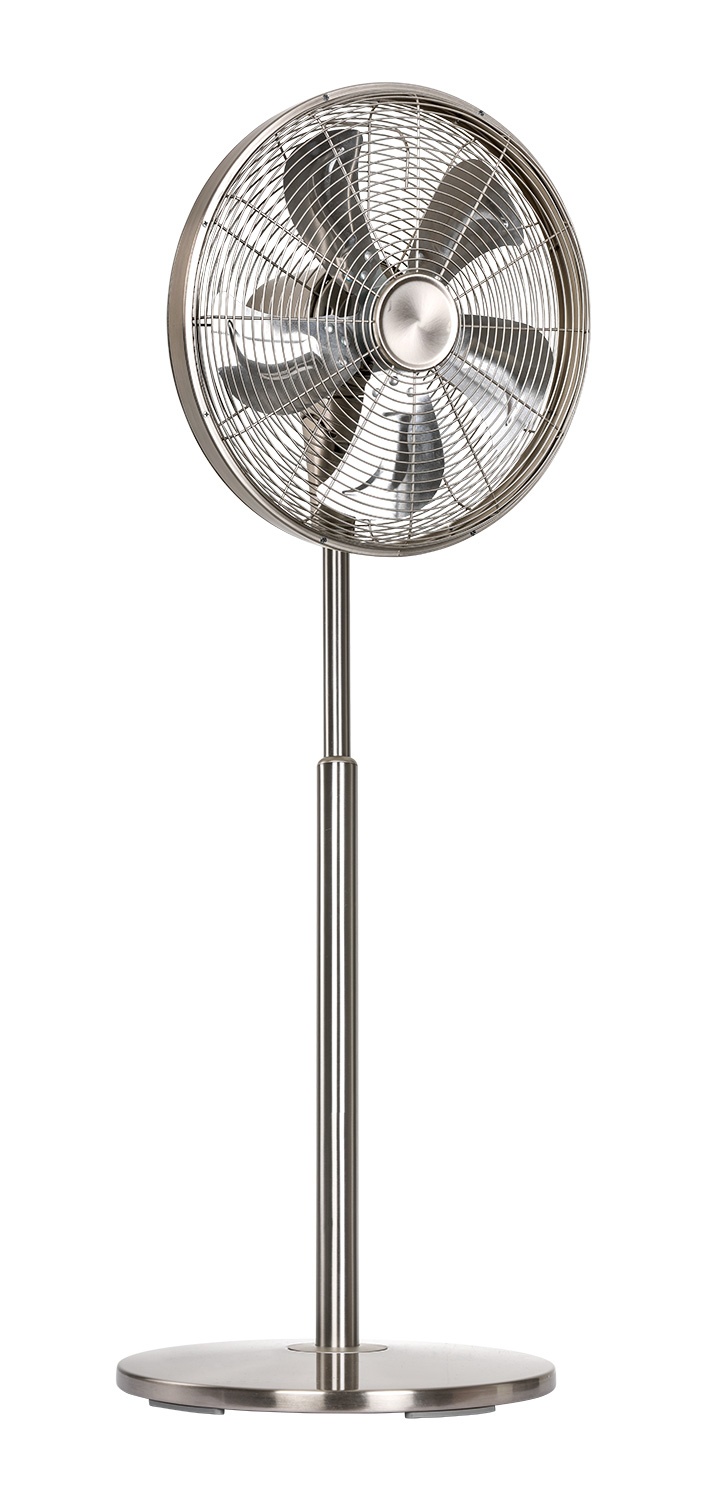 CasaFan Standventilator AIROS ECO CLASSIC SV Chrom gebürstet