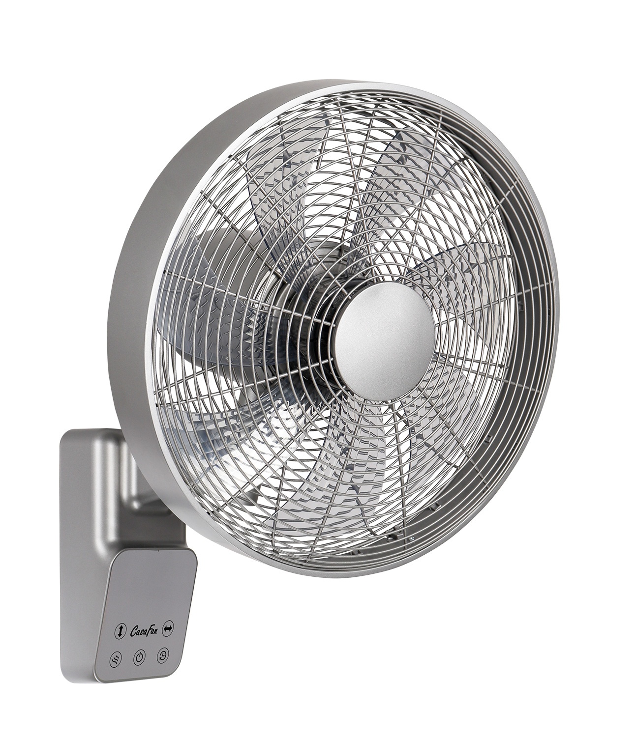 CasaFan Wandventilator Airos Eco Design Wall Titansilber