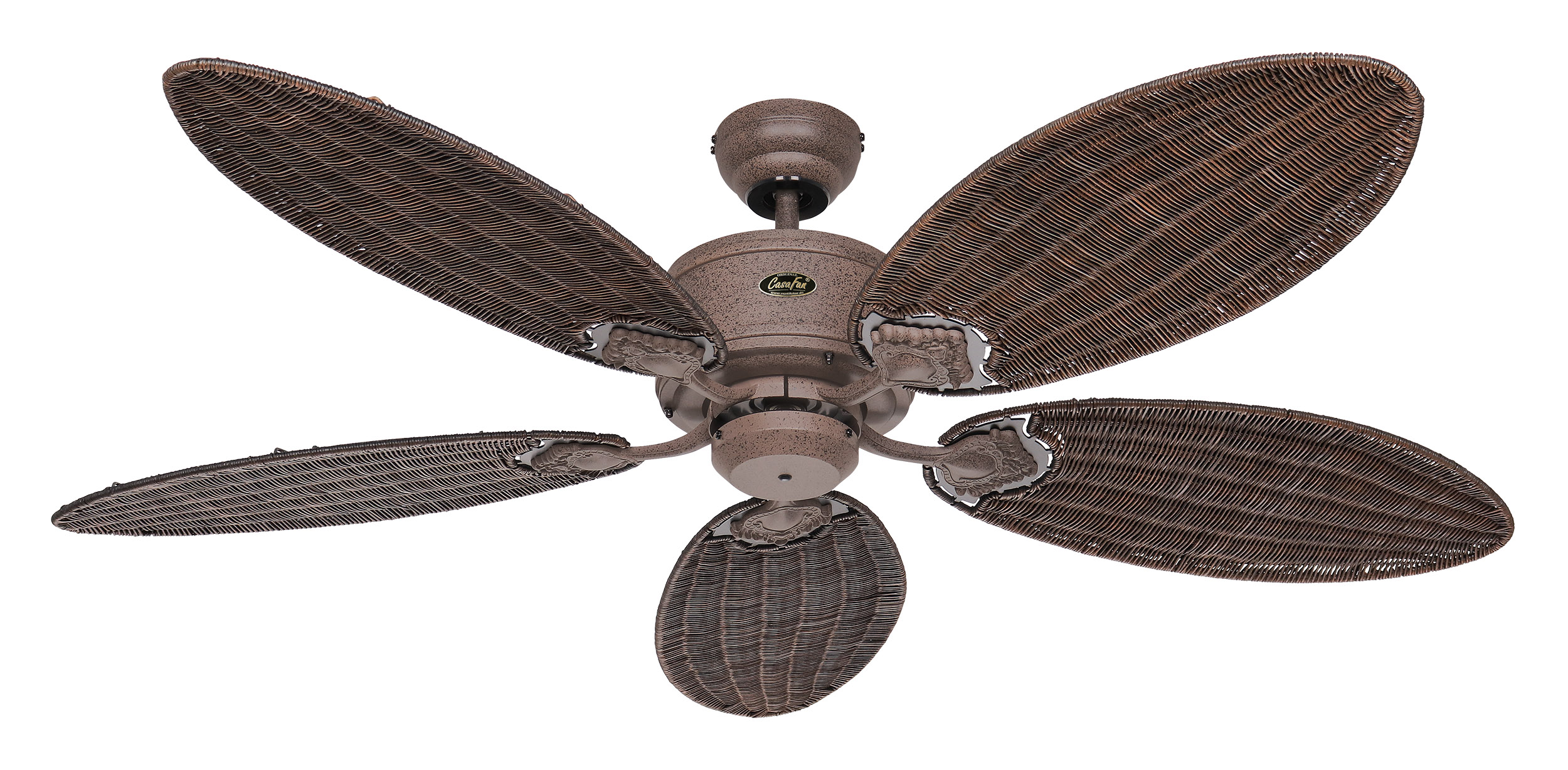 CasaFan Deckenventilator CARIBBEAN DREAM ECO II 137 Braun antik - Rattan