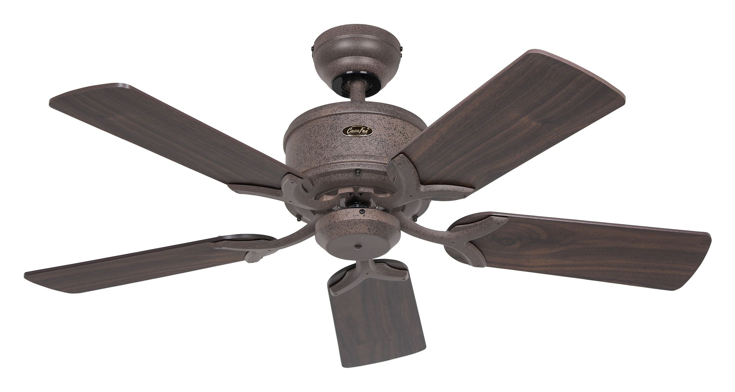 CasaFan Deckenventilator ECO ELEMENTS 103 Braun antik - Nussbaum/Buche