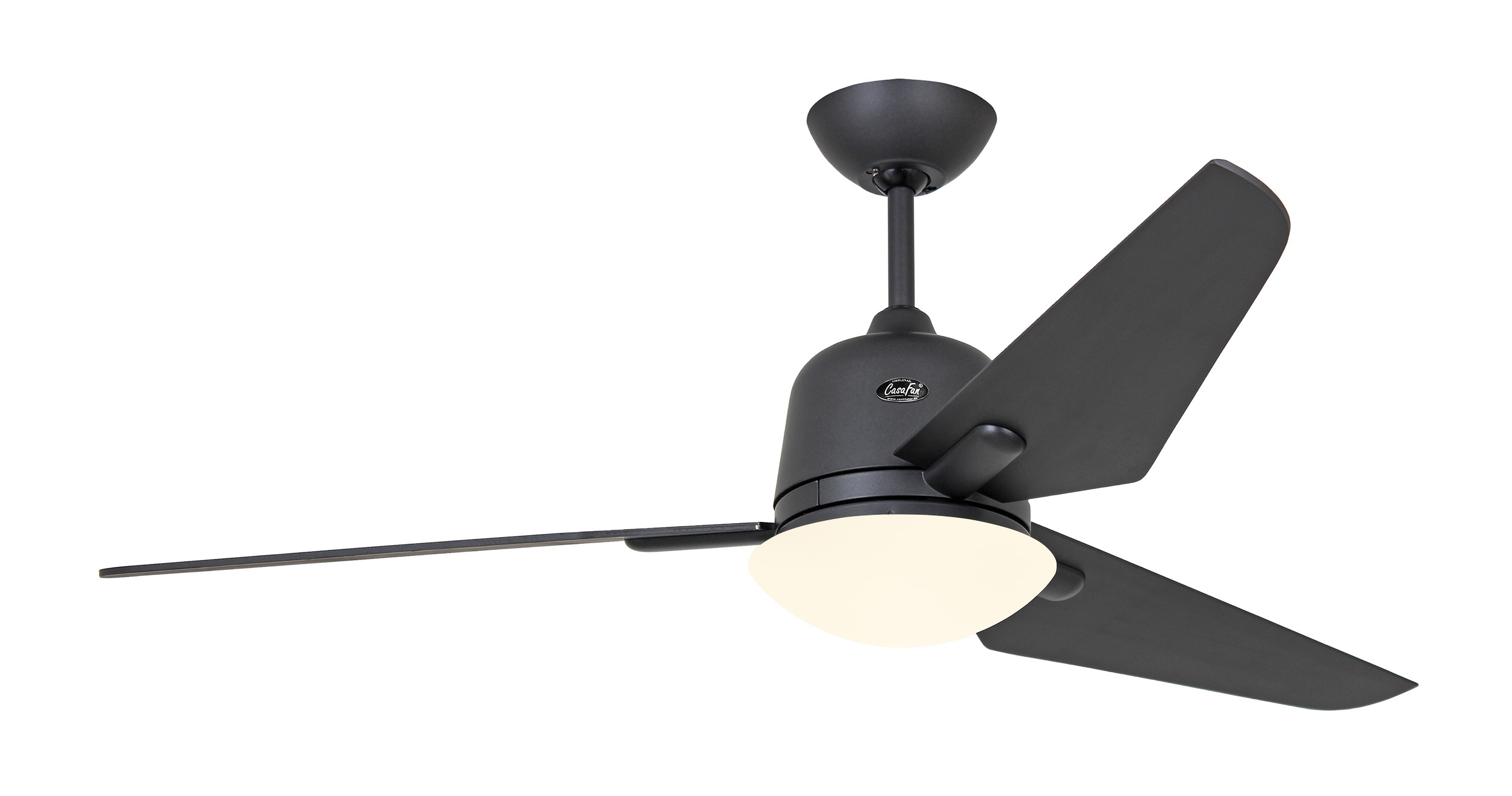 CasaFan Deckenventilator Eco Aviatos 132 Basaltgrau mit Leuchte